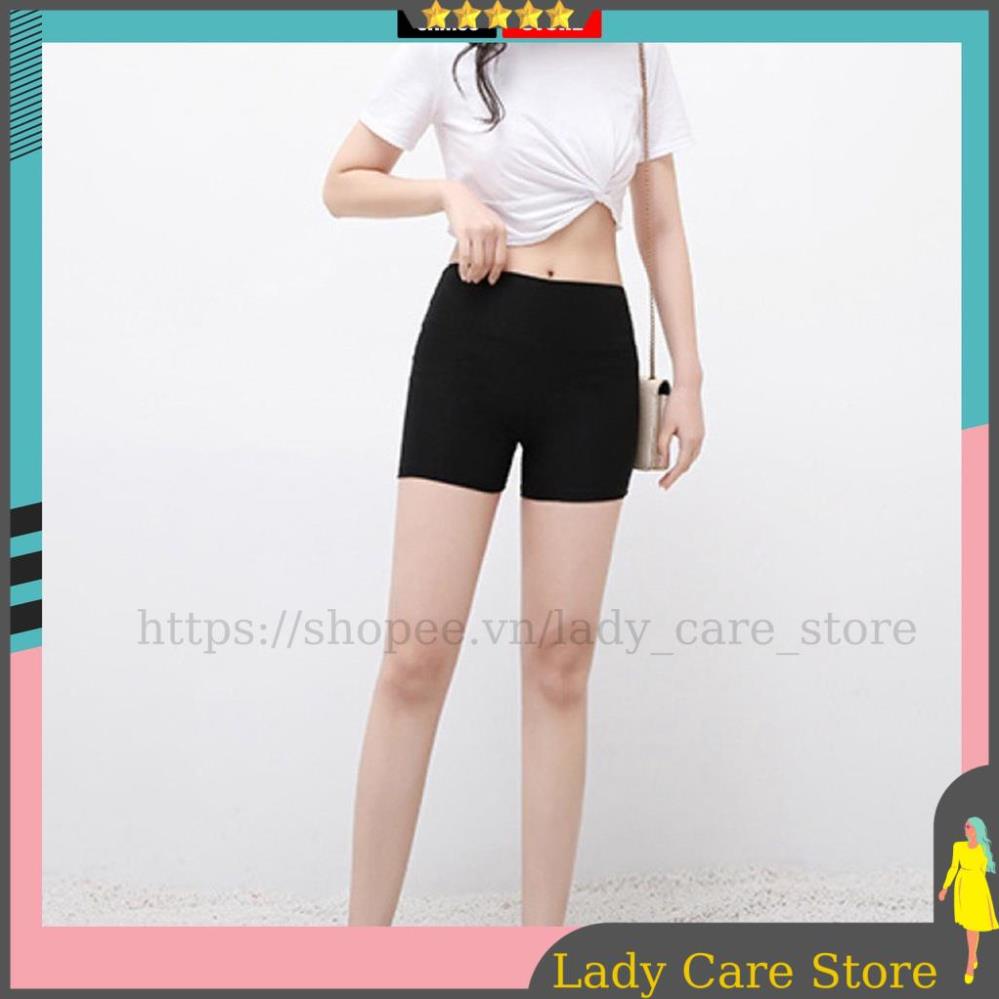 Quần legging đùi nữ bigsize biker short, quần legging nữ thái cao cấp dày dặn cạp cao lưng cao đen nâng mông BSM341 | BigBuy360 - bigbuy360.vn