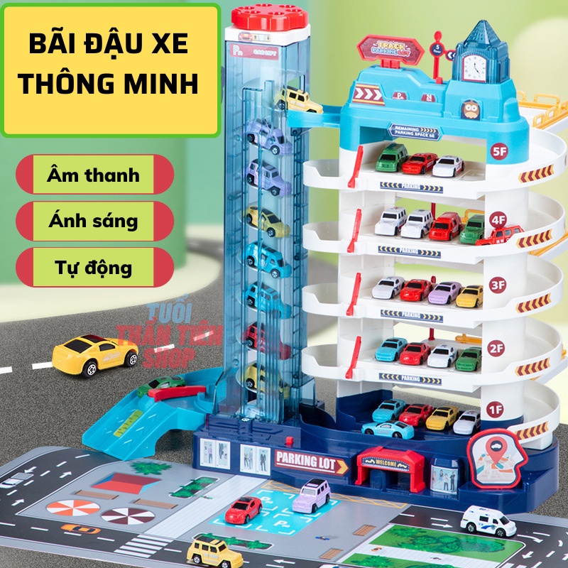 Bãi đậu xe ô tô thông minh, có thang máy, âm thanh, ánh sáng, hàng cao cấp
