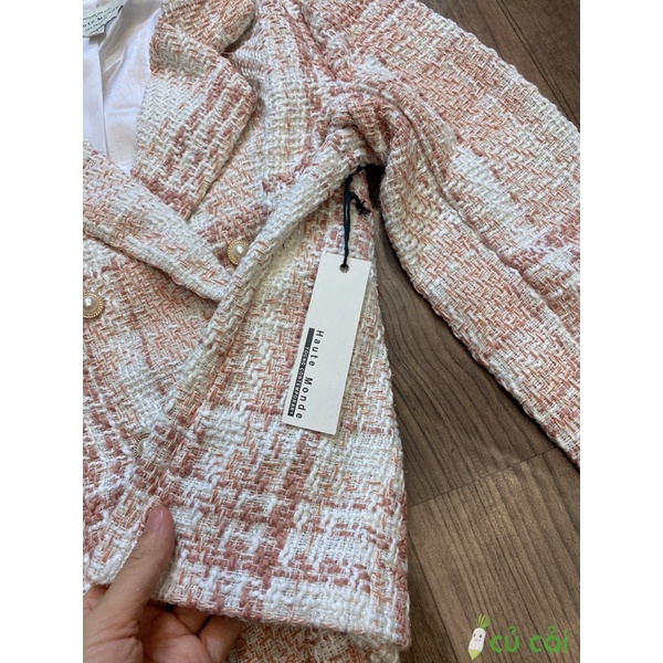 Áo khoác dạ Tweed nữ Haute.Monde A62