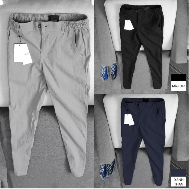 Quần đũi nam form slimfit,  quần dài nam chất đũi xước mềm mịn thoải mái QN05