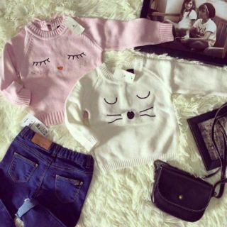 Áo len bé gái babygap