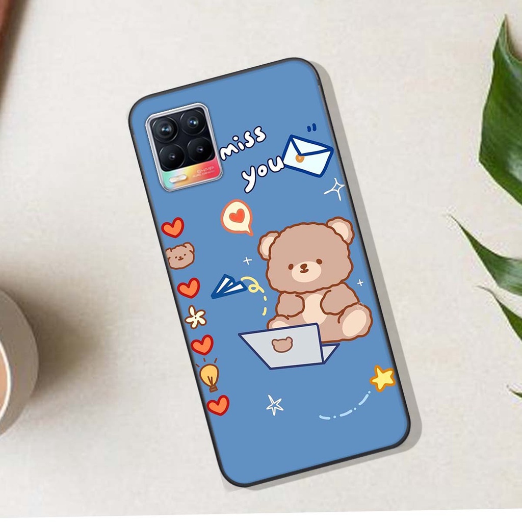 Ốp lưng Oppo REALME 8 in hình Gấu xinh xắn, Bò sữa đáng yêu,  ĐẸP -  RẺ - XINH - ĐỘC ĐÁO