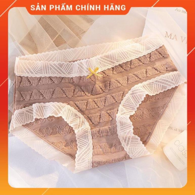 Quần Lót Ren Màu Dễ Thương Mềm Mịn Mẫu Mới Hot 258