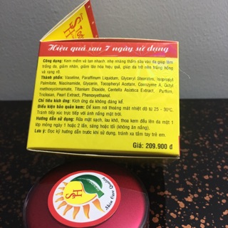 Kem dưỡng trắng da 25g SH Today