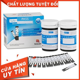 Que thử Đường Huyết Sinocare Safe Accu lọ 25