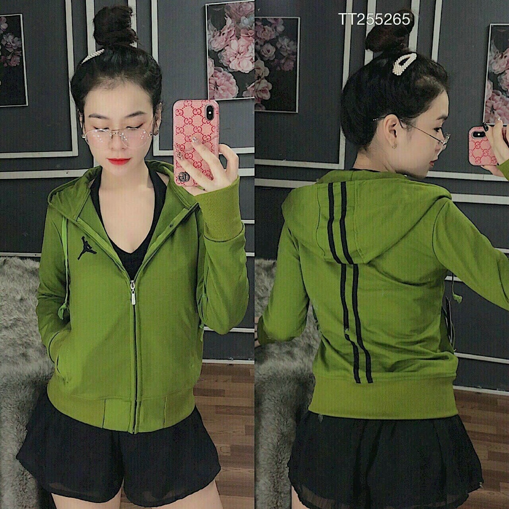 Áo Khoác Da Cá nữ chóng nẵng - chay viền