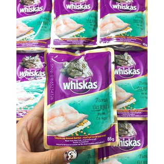 Pate Whiskas cho mèo, mèo con