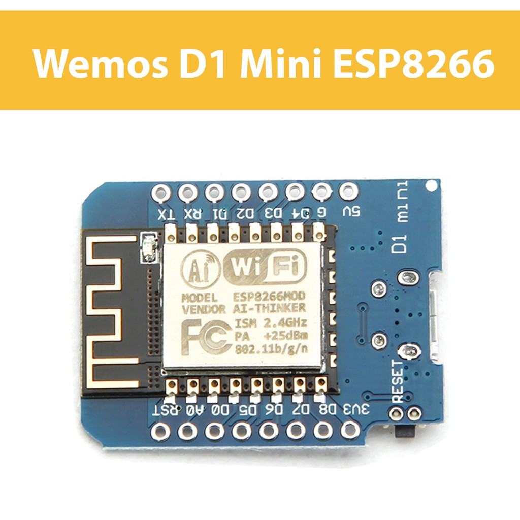 WeMos D1 Mini ESP8266 - Mạch phát triển IoT