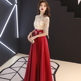 Đầm Dáng Dài Vải Mỏng Thanh Lịch Sang Trọng Dành Cho Nữ