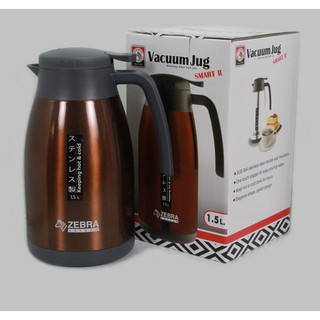 Bình giữ nhiệt inox Zebra Smart Thái Lan 1.5L-2L(Nâu)-112968,112969