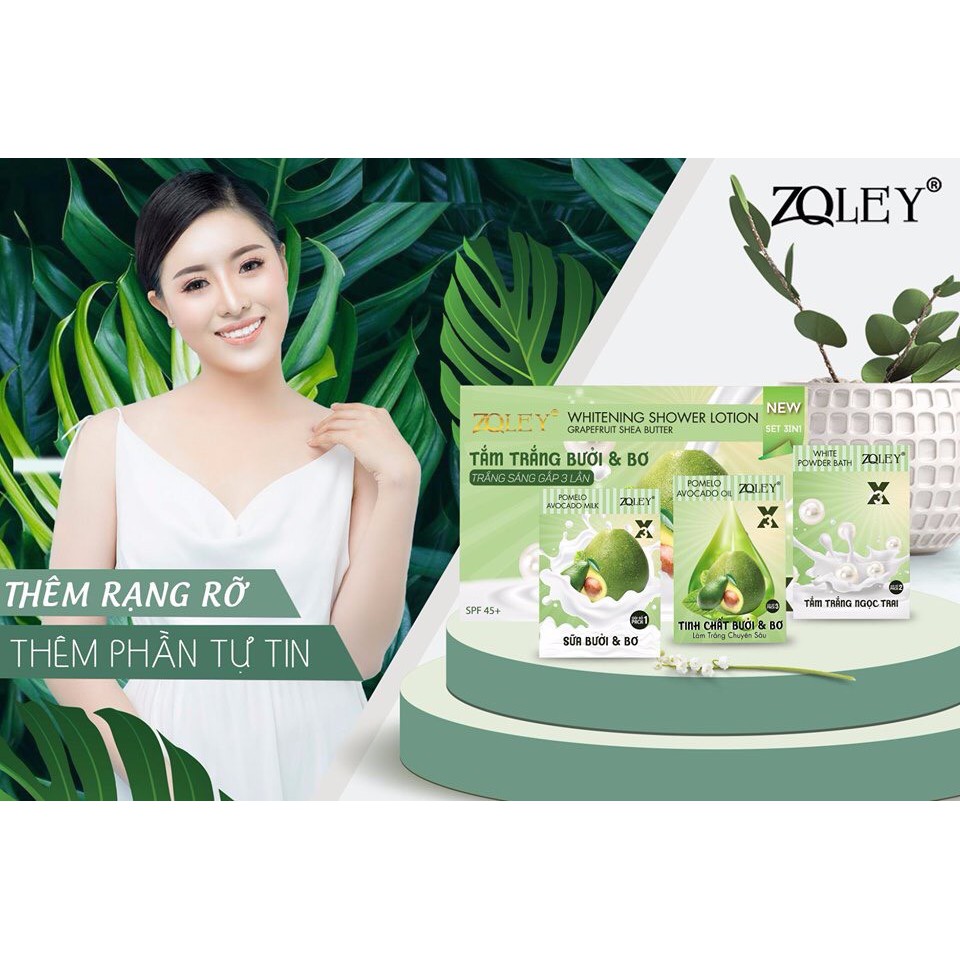 Tắm trắng Bưởi & Bơ ZOLEY | BigBuy360 - bigbuy360.vn