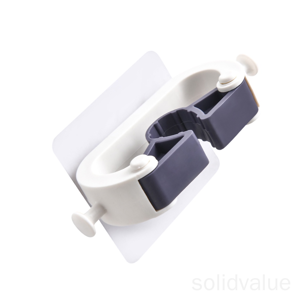 Móc Treo Cây Lau Nhà Gắn Tường Bằng Nhựa Không Cần Khoan Lỗ Tiện Dụng 1 Cái