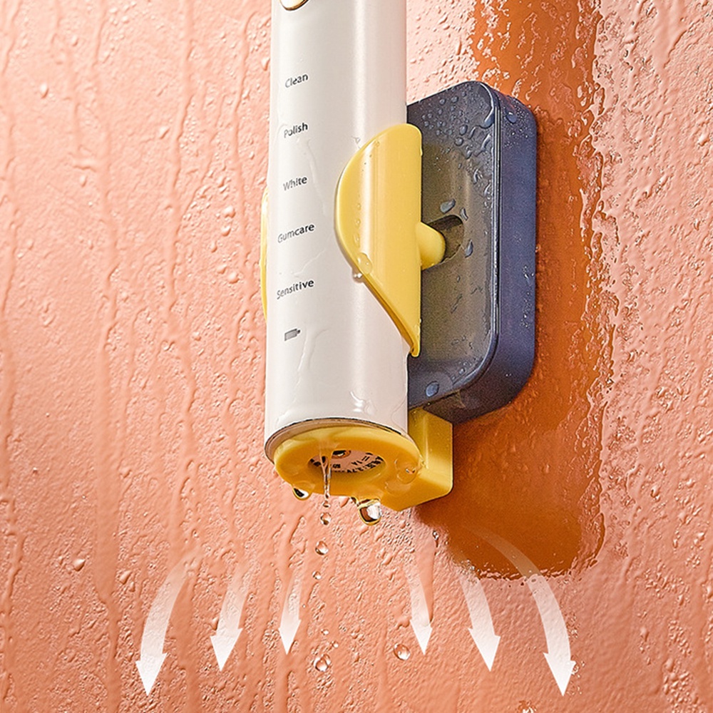 Giá đỡ bàn chải đánh răng cảm biến trọng lực gắn tường có thể điều chỉnh