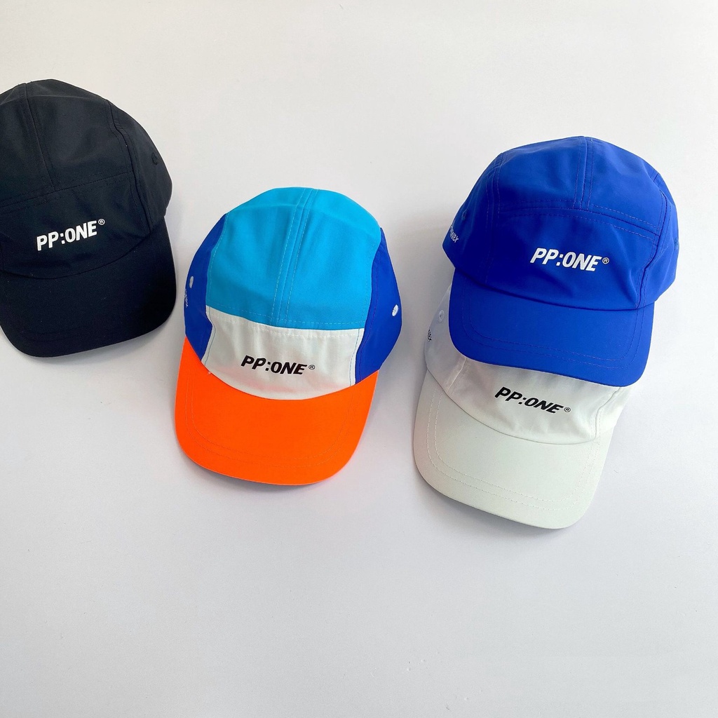 Mũ Lưỡi Trai Chống Nắng Thoáng Khí Khô Nhanh In Chữ Phối Màu Sắc Tương Phản Thời Trang Mùa Hè Cho Bé