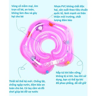 Phao Nâng Cổ Tập Bơi Cho Bé