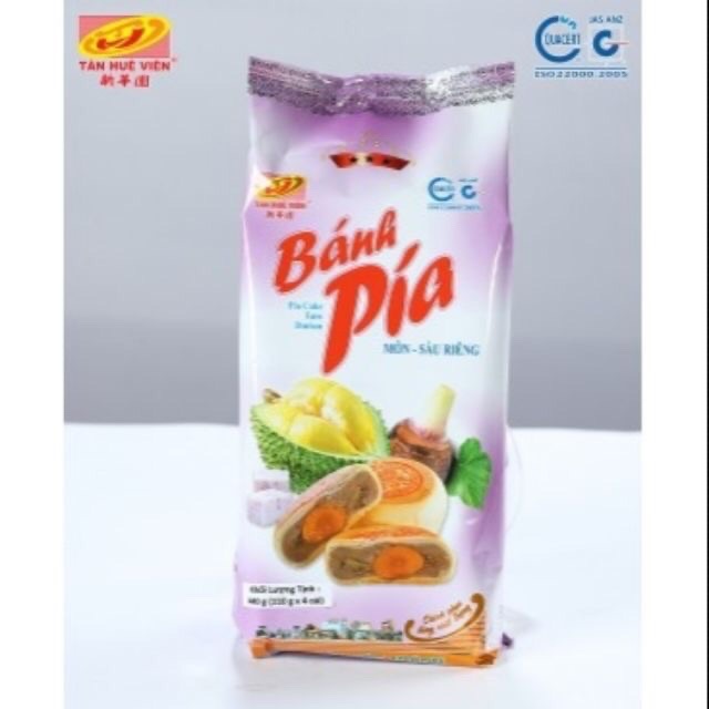 BÁNH PÍA ĐẬU SẦU RIÊNG LỚN DATE MỚI