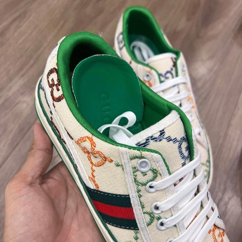 Giày GC Nam FOR LOVE Thêu Hình Siêu Chất - Giày GC Nam Thêu Hoạ Tiết Siêu Đẹp