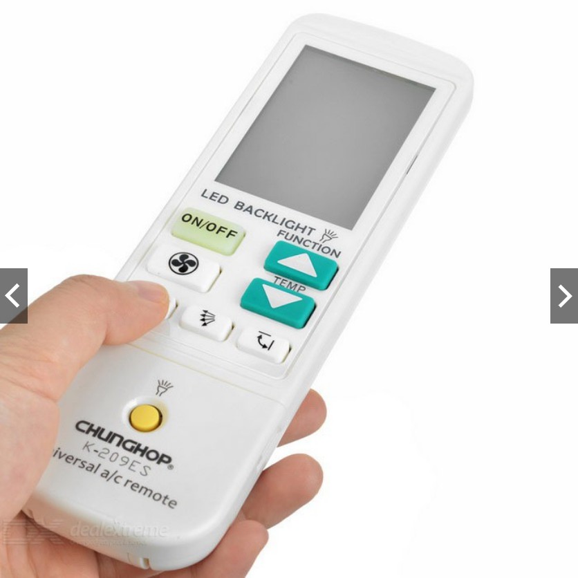 Điều khiển Remote Điều Hòa Đa Năng K-1038E ChungHop
