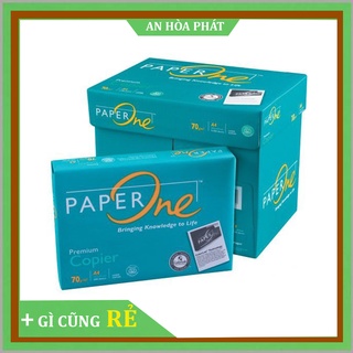 Giấy in Paper One A4 Định lượng 70 gsm, Giấy photo, giấy vẽ giá rẻ