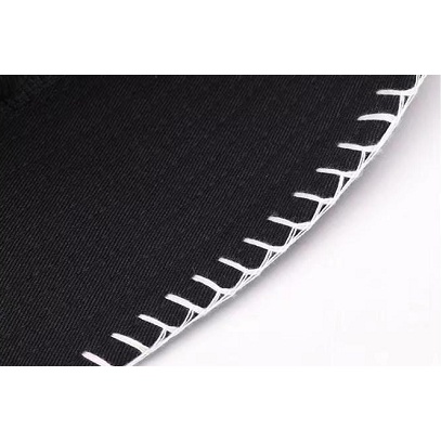 Đen Nón Tai Bèo Chất Liệu Cotton Phong Cách Retro Hàn Quốc Cho Nữ