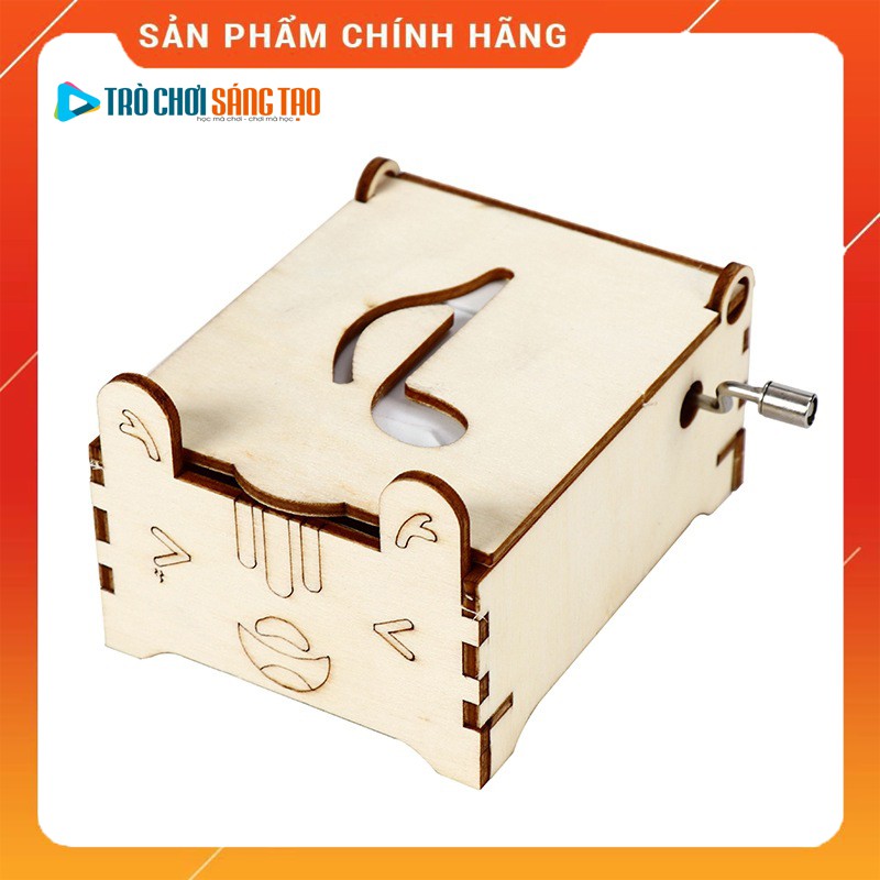 Bộ đồ chơi tự làm hộp nhạc bằng gỗ – DIY Wood Steam