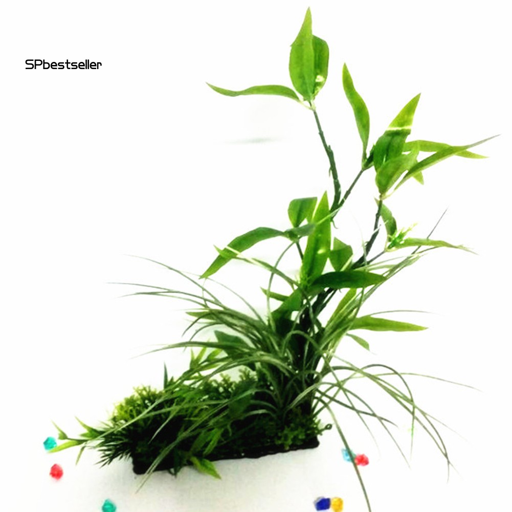 Cây cảnh giả bằng nhựa dùng trang trí bể cá độc đáo sáng tạo