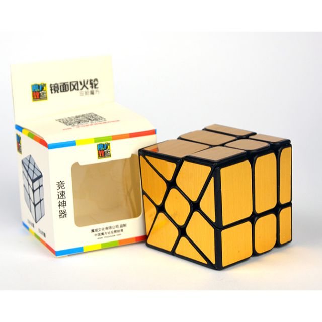 Rubik Windmill Mirror Gold 3x3