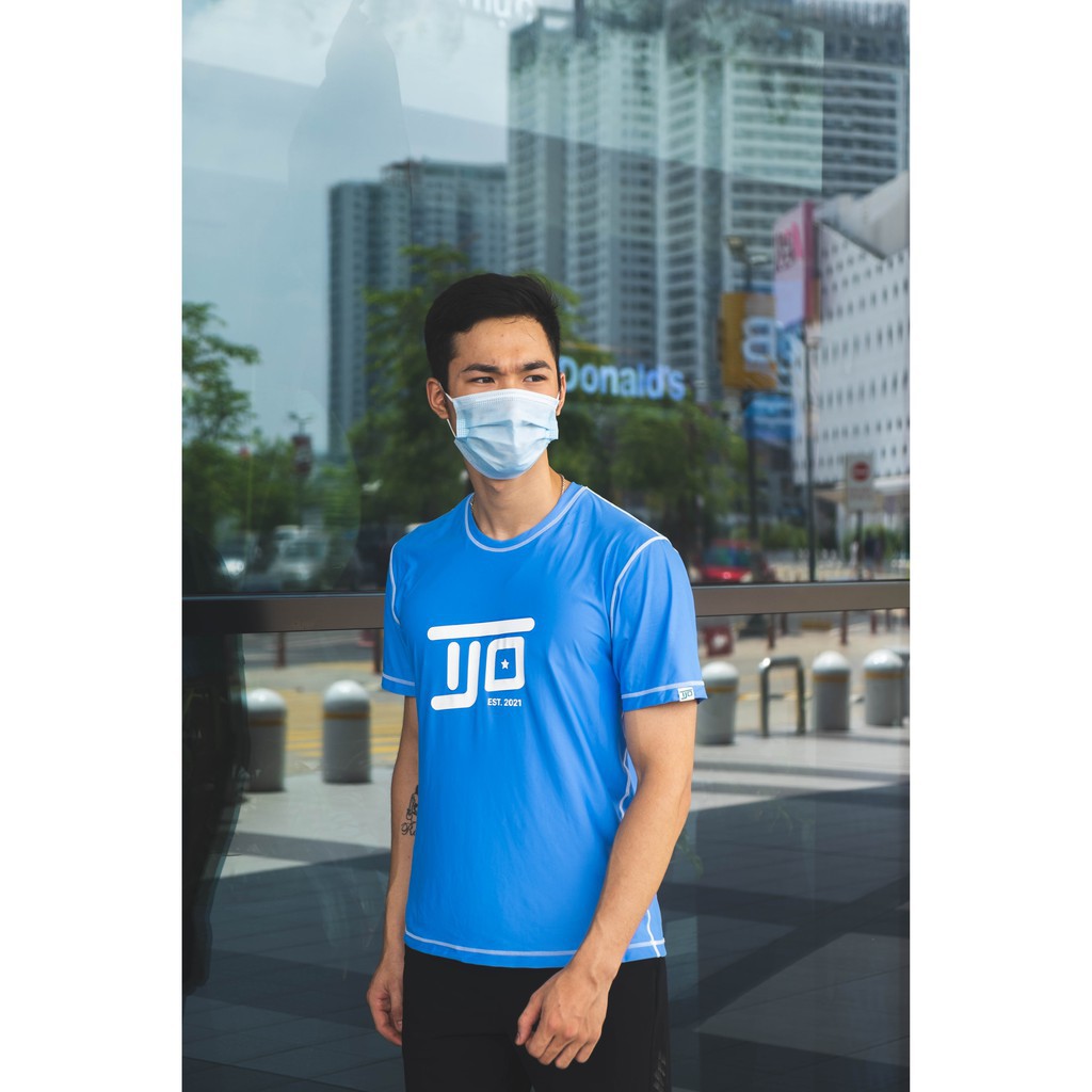 Áo phông thể thao nam TJO chất thun lạnh, co giãn đa chiều