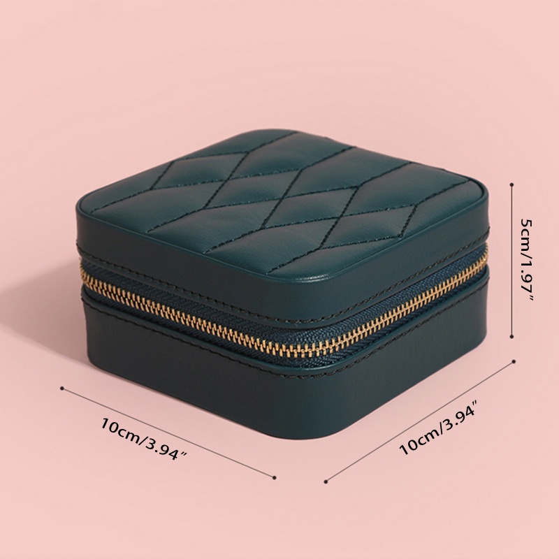 Hộp Đựng Trang Sức Nhẫn / Bông Tai Di Động Tiện Dụng Cho Nữ