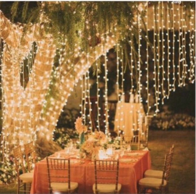 Đèn nháy led vàng dài 8m loại đẹp | BigBuy360 - bigbuy360.vn