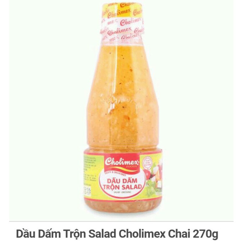 Dầu Dấm Trộn Salad Cholimex Chai 270g