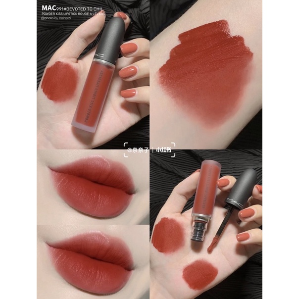 Son kem lì Mac Powder Kiss Liquid Lipcolour