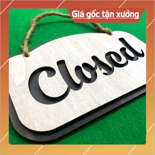 [HANDMADE] Bảng closed gỗ treo tường