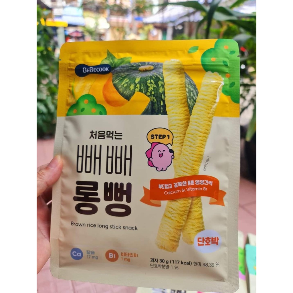 Bánh Gạọ Lứt Bebecook Bánh Gạo Cho Bé Thơm Ngon Nhiều Vị Dễ Tan
