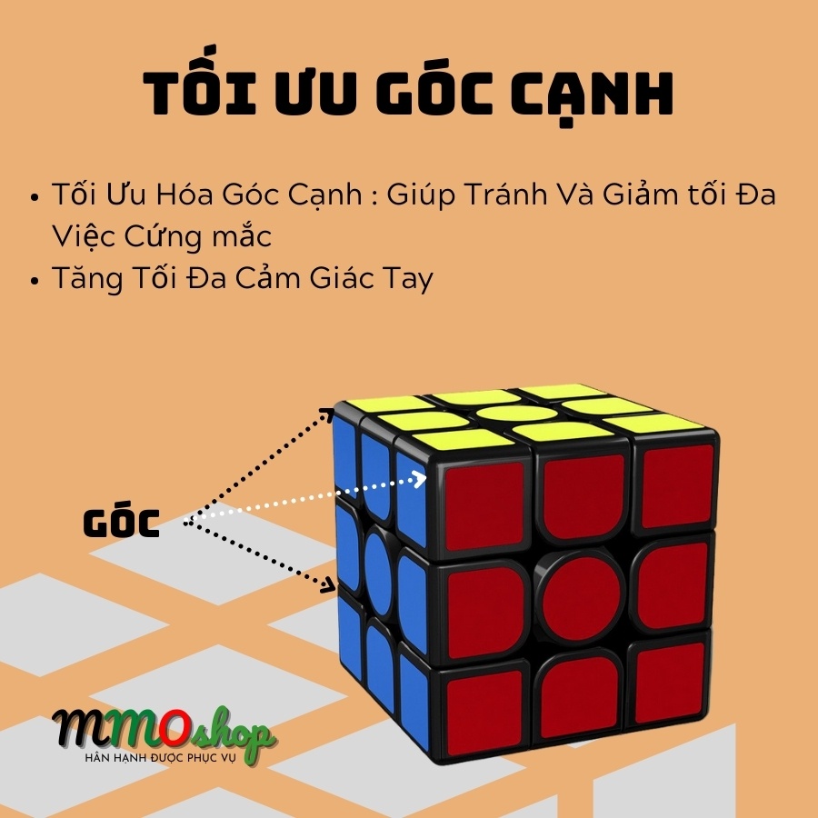 Rubik 3x3 Khối Lập Phương Ma Thuật Hãng Qiyi Sail W Rubic 3 Tầng Giá Rẻ Xoay Siêu Êm Nhựa ABS An Toàn