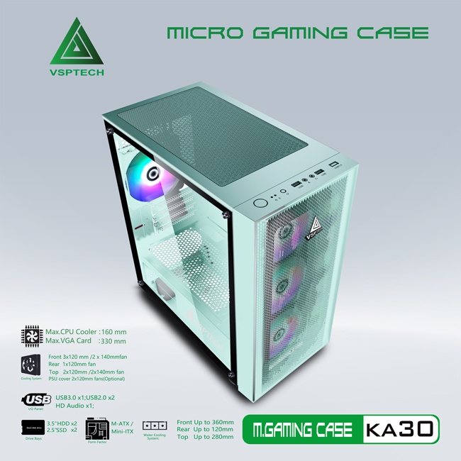 Vỏ Case VSP KA30 GREEN