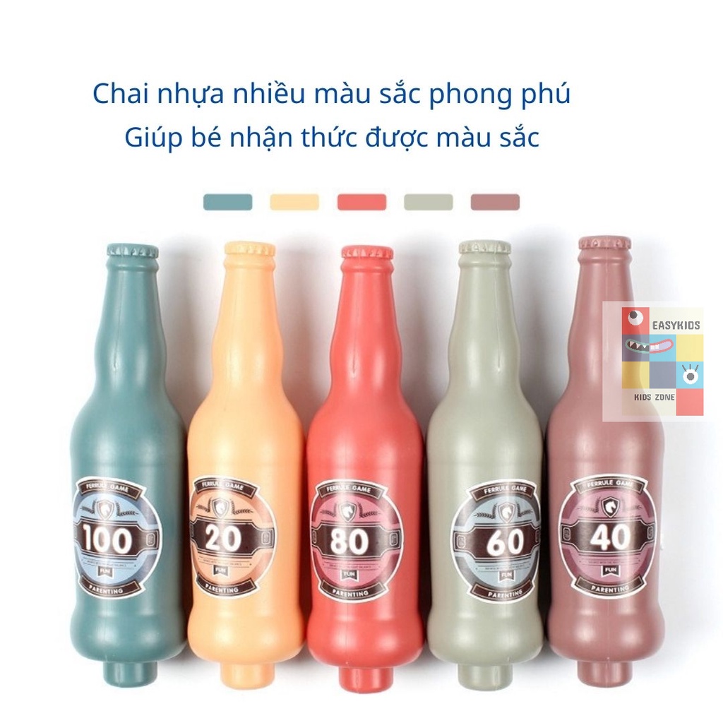 [Có sẵn] [Siêu sale] Đồ chơi trẻ em ném vòng chai nhựa EASYKIDS giúp trẻ phát triển trí tuệ, thể chất