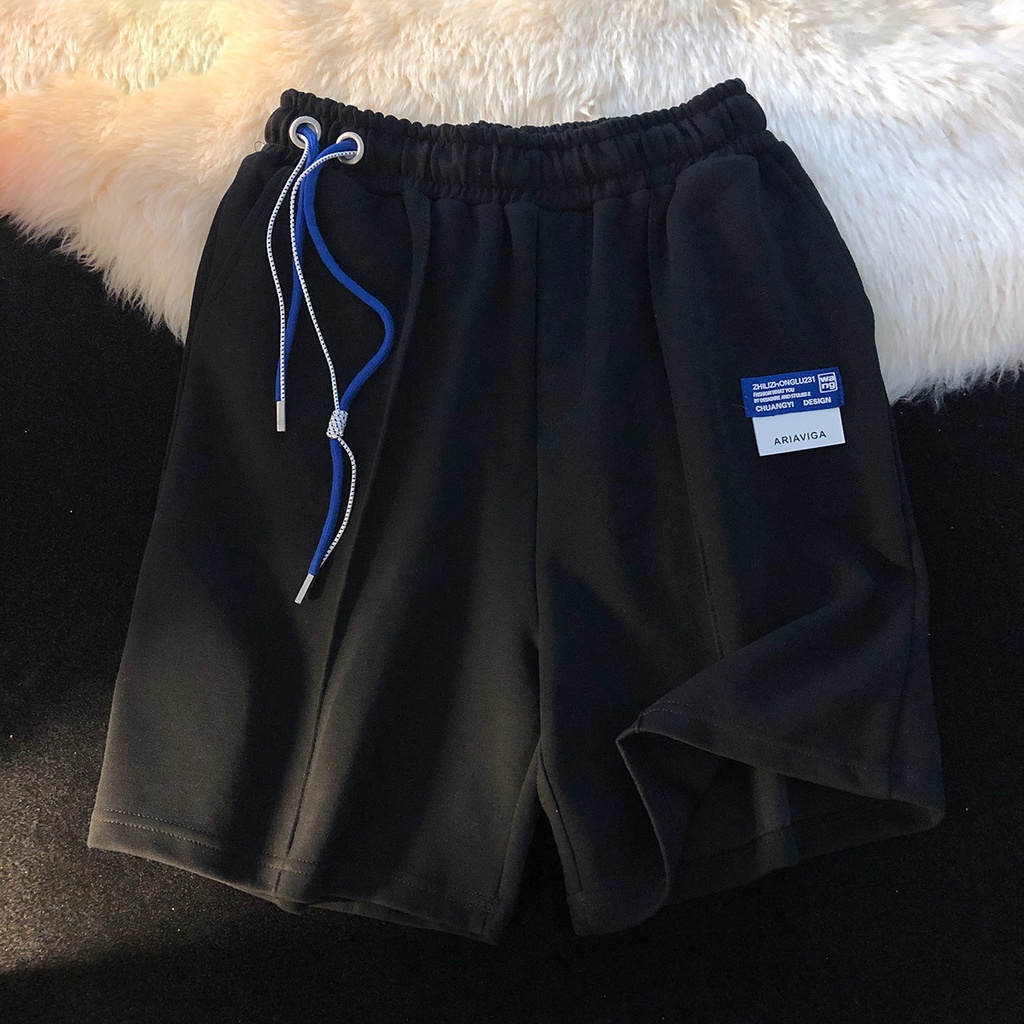 Quần đùi thể thao màu trơn thời trang hè năng động cho cặp đôi