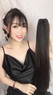 Tóc giả Ngoạm thẳng