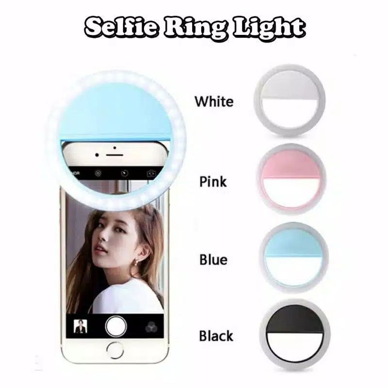 Đèn Led Tròn Hỗ Trợ Chụp Ảnh Selfie