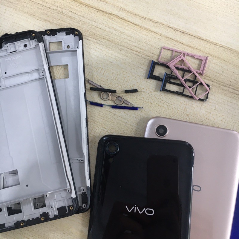 Bộ Vỏ + Sườn ViVo Y91c Zin Hàng Cao Cấp.( Tặng khay Sim )