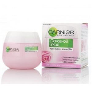 KEM DƯỠNG ẨM GARNIER SKIN NATURAL CHO DA KHÔ VÀ DA NHẠY CẢM