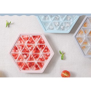 Khuôn làm đá viên, thạch rau câu, kẹo dẻo, topping trà sữa. Có kèm khay đựng.