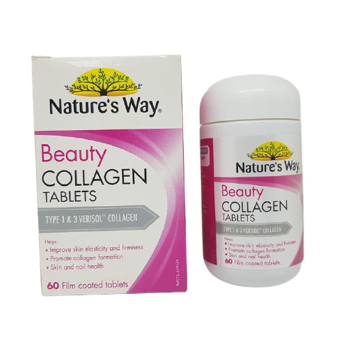 Viên uống đẹp da Nature's Way Beauty Collagen Booster Nature's Way 60 viên | Thế Giới Skin Care