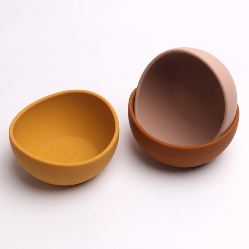 Haha Tô Ăn Dặm Dung Tích Lớn Màu Trơn Đáng Yêu Cho Bé