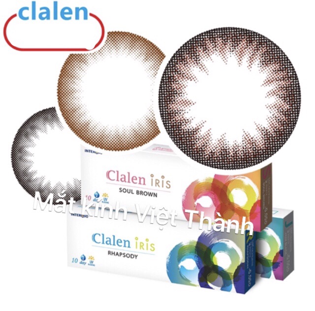 Lens 1 ngày có đủ độ chính hãng Hàn Quốc kính áp tròng 1 ngày 1 tuần MÀU ĐEN