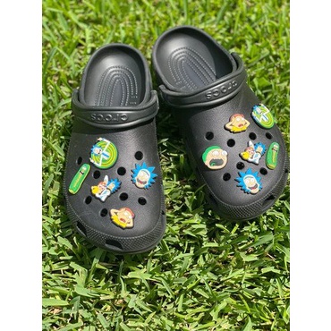 [Có sẵn] Dép sục Cross Classic, Tặng kèm 12 hình gắn dễ thương