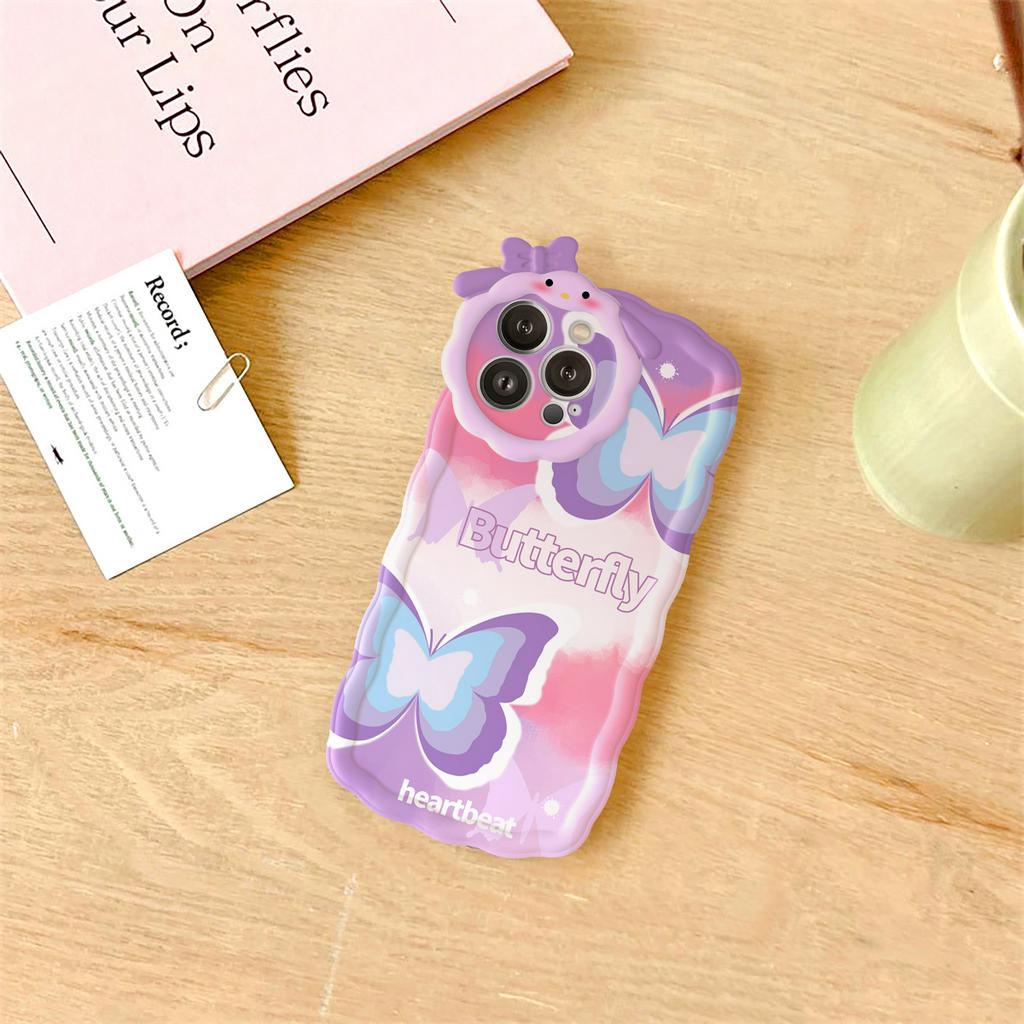Ốp lưng iphone nơ lượn sóng Butterfly 6/6plus/6s/6splus/7/7plus/8/8plus/x/xs/11/12/13/14/pro/max/promax/plus/shin/case