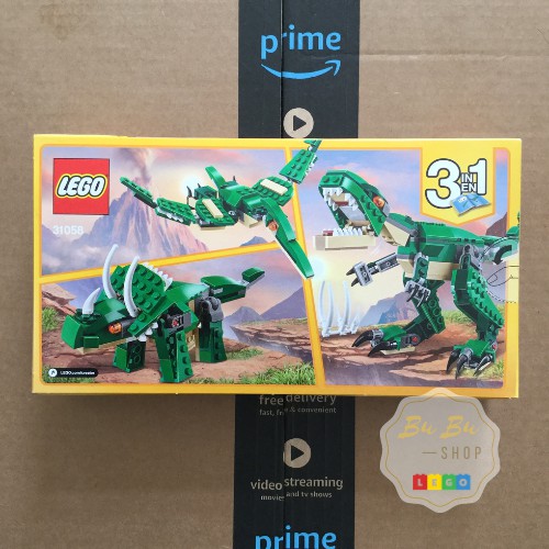 Lego Creator 31058 - Mighty Dinosaurs - Bộ xếp hình Lego Khủng long bạo chúa