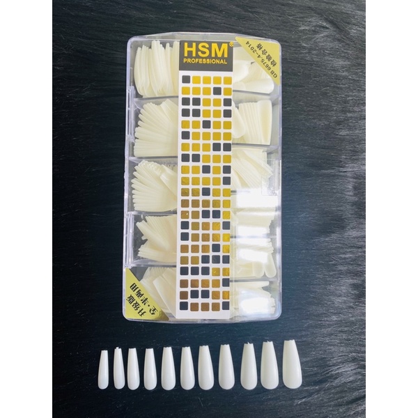 Móng úp HSM nhám thang, nhọn, bầu, bầu nhọn, vuông  - Sushi Nail Mi